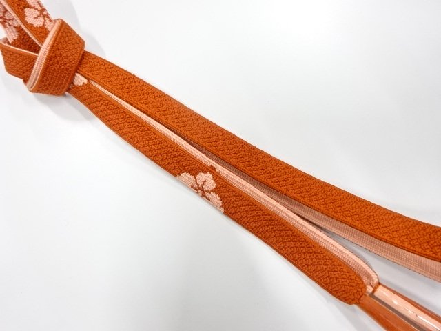 未使用品　正絹　手組帯締め